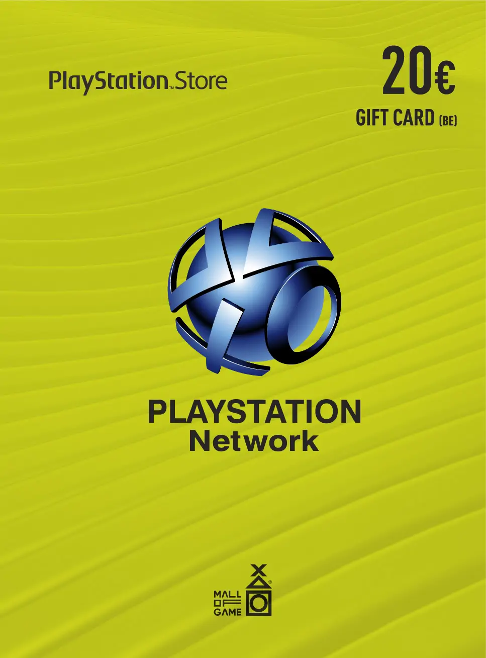 PSN 20 EUR BE